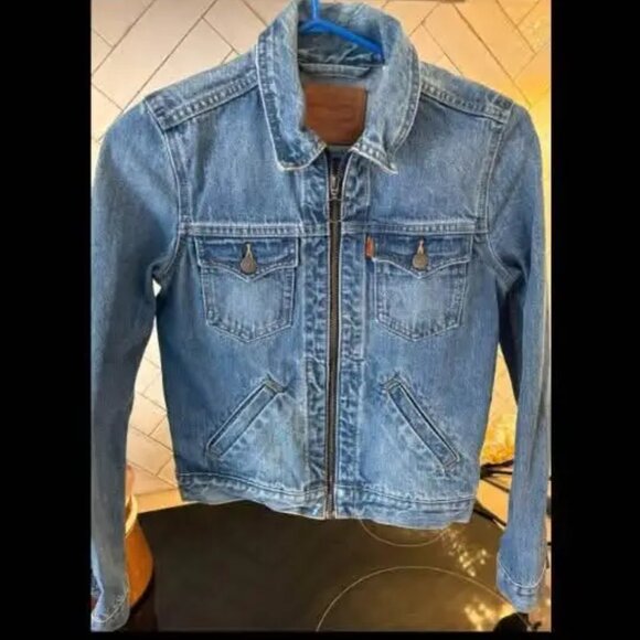 Manteau Levi's orange's Tab vintage - Picture 1 of 1